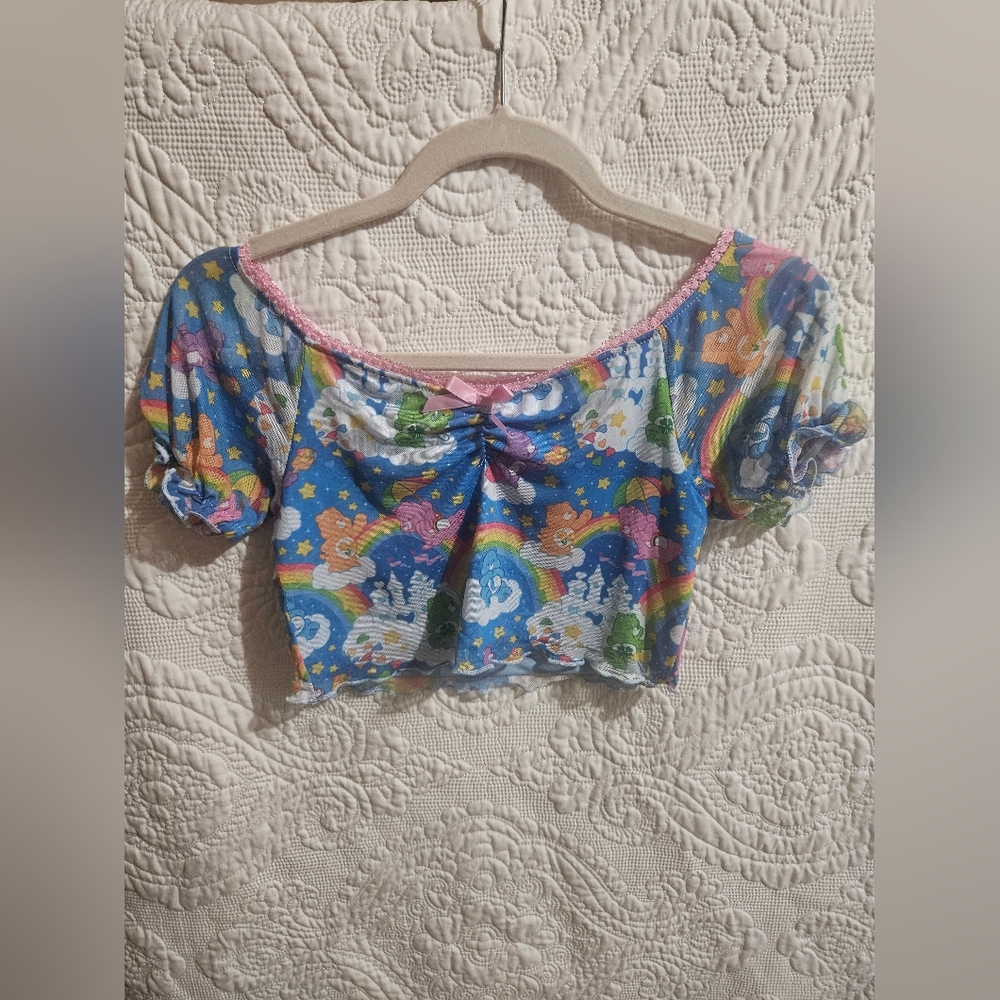 Coquette Rainbow Care Bear Top Dollskill